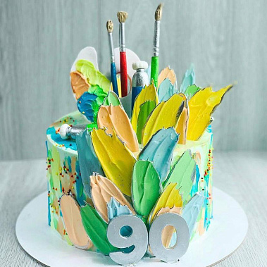 «Акварельный взрыв» купить - старыйоскол.сладкоежкин.рф