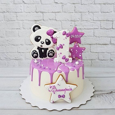 Торт "Панда" купить - старыйоскол.сладкоежкин.рф