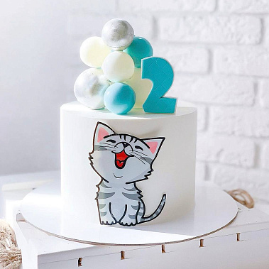 Торт "Мурчалка" купить - старыйоскол.сладкоежкин.рф