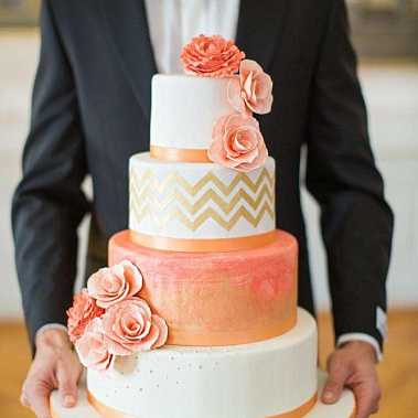 Торт "Персиковый" купить - старыйоскол.сладкоежкин.рф