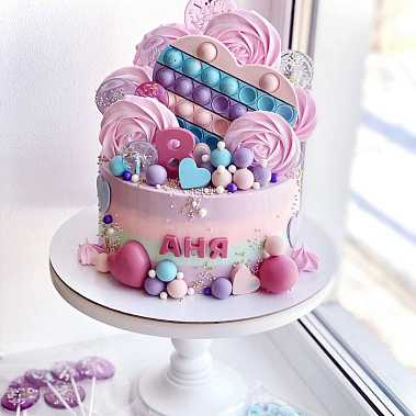 Торт "Сладкий поп-ит" купить - старыйоскол.сладкоежкин.рф