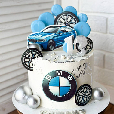 Торт "BMW" купить - старыйоскол.сладкоежкин.рф