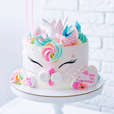 Торт "Сладкий котик" купить - старыйоскол.сладкоежкин.рф