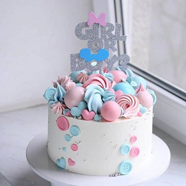 Торт "Girl or Boy" купить - старыйоскол.сладкоежкин.рф