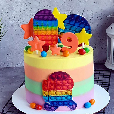 "Радужный поп-ит" купить - старыйоскол.сладкоежкин.рф