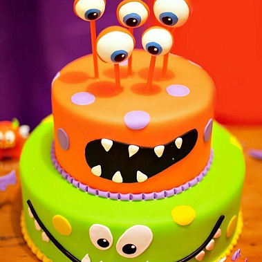 Торт "Монстры" купить - старыйоскол.сладкоежкин.рф