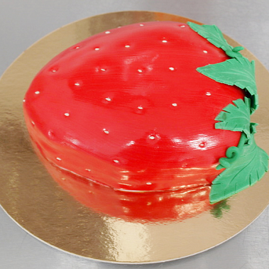 Торт "Клубника" купить - старыйоскол.сладкоежкин.рф