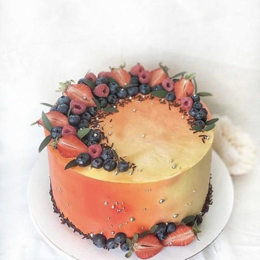 Торт «Закат» купить - старыйоскол.сладкоежкин.рф