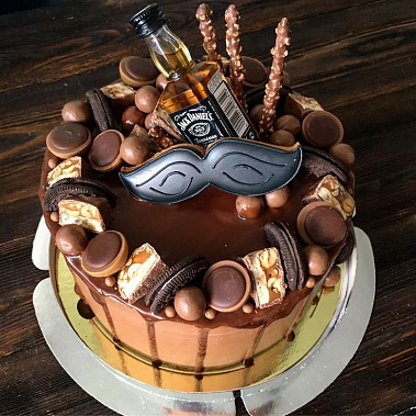 Торт "Усы" купить - старыйоскол.сладкоежкин.рф