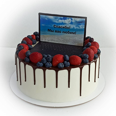 Торт "Ноутбук" купить - старыйоскол.сладкоежкин.рф