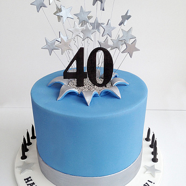 Торт "40" купить - старыйоскол.сладкоежкин.рф